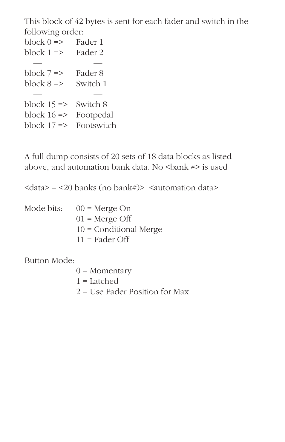 JLCooper FaderMaster Pro User Manual | Page 70 / 78