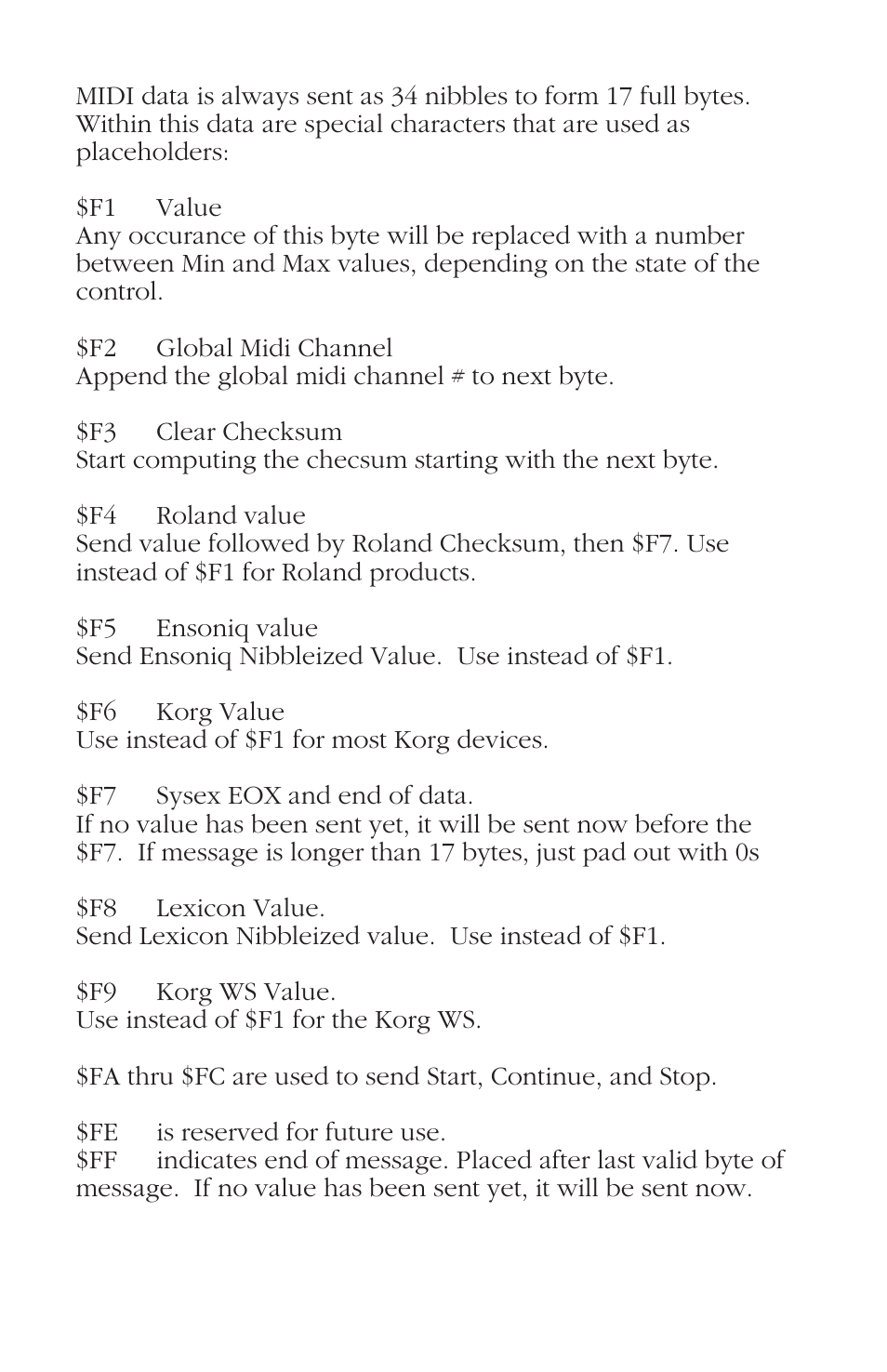 JLCooper FaderMaster Pro User Manual | Page 71 / 78
