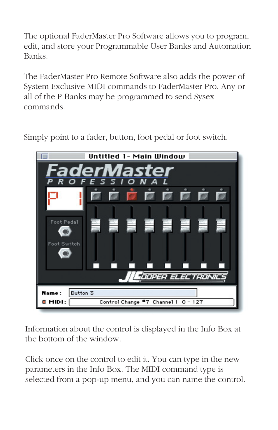 Fadermaster pro remote software | JLCooper FaderMaster Pro User Manual | Page 76 / 78