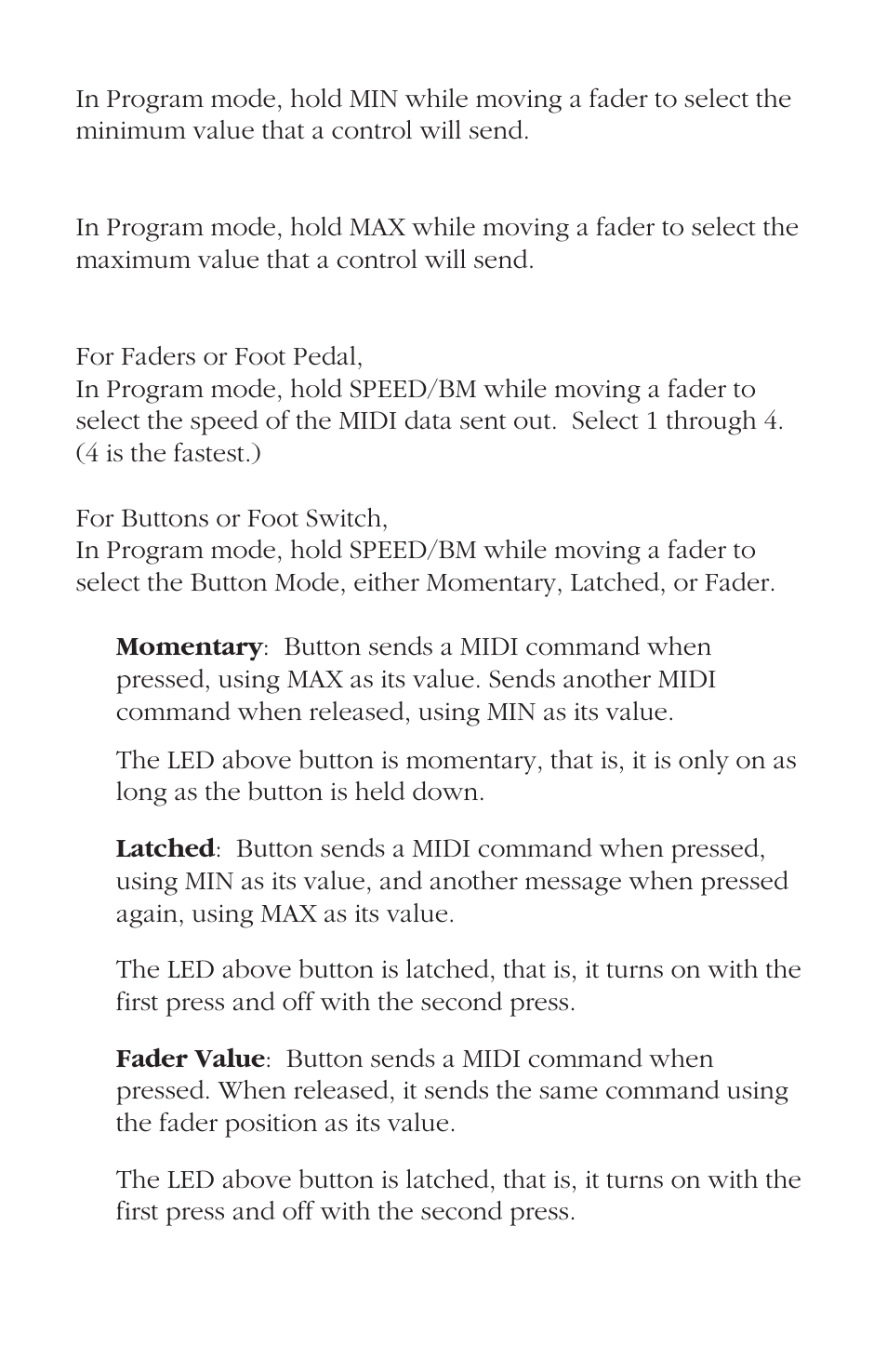JLCooper FaderMaster Pro User Manual | Page 9 / 78
