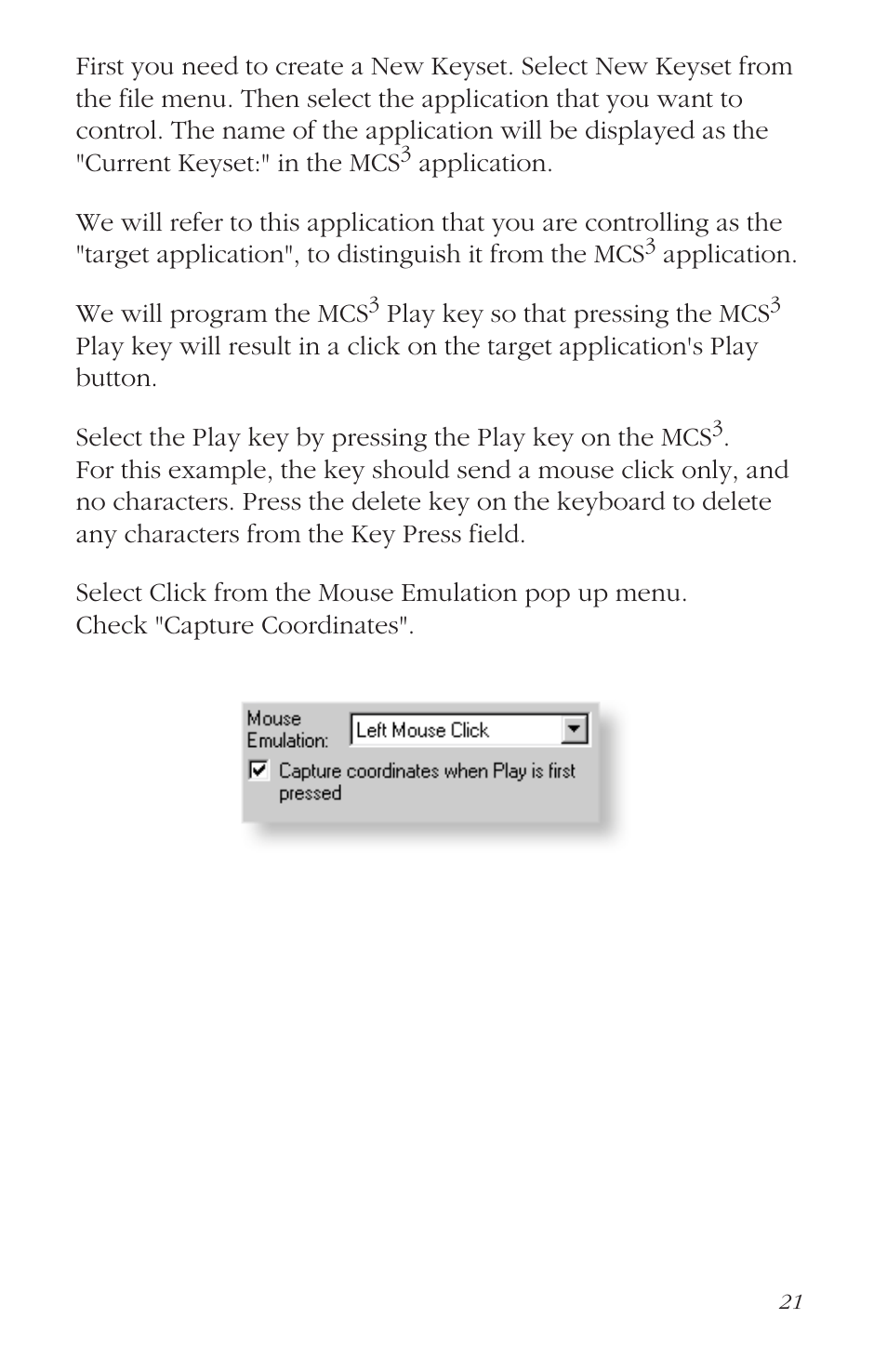JLCooper MCS3 USB User Manual | Page 21 / 39