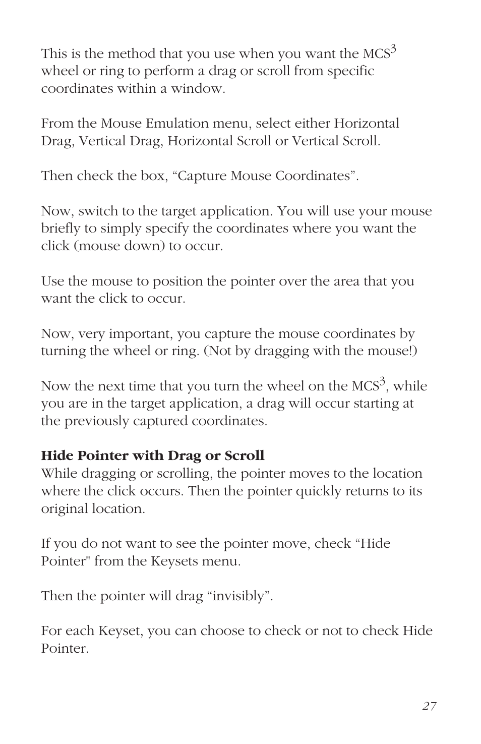 JLCooper MCS3 USB User Manual | Page 27 / 39