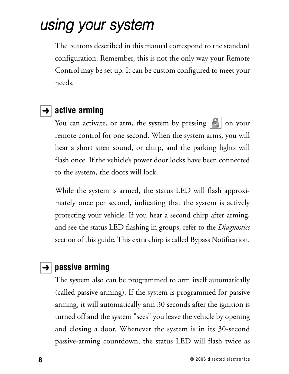 Uussiin ng g yyo ou urr ssyysstte em m | CLIFFORD Matrix 12 User Manual | Page 13 / 47