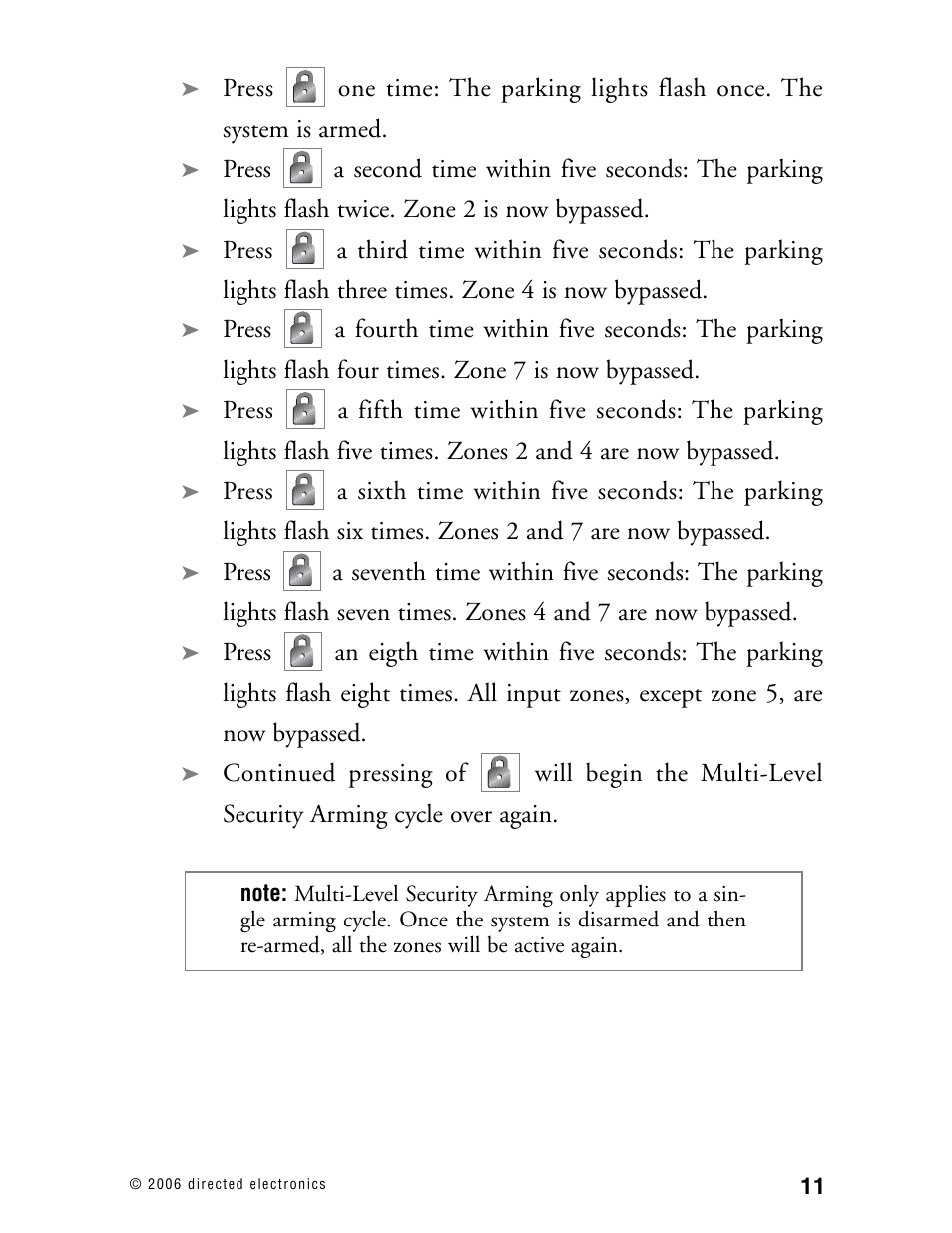 CLIFFORD Matrix 12 User Manual | Page 16 / 47