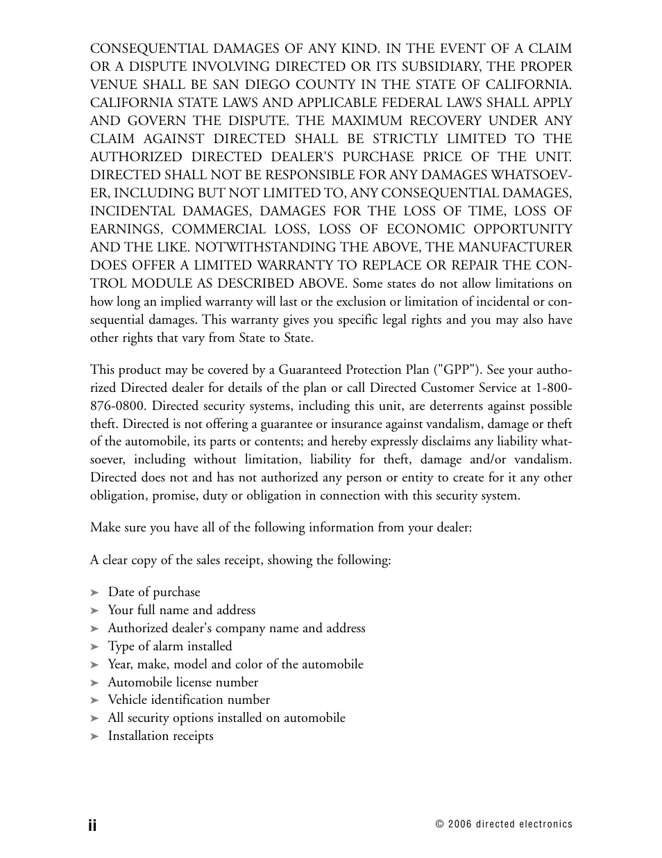 CLIFFORD Matrix 12 User Manual | Page 3 / 47