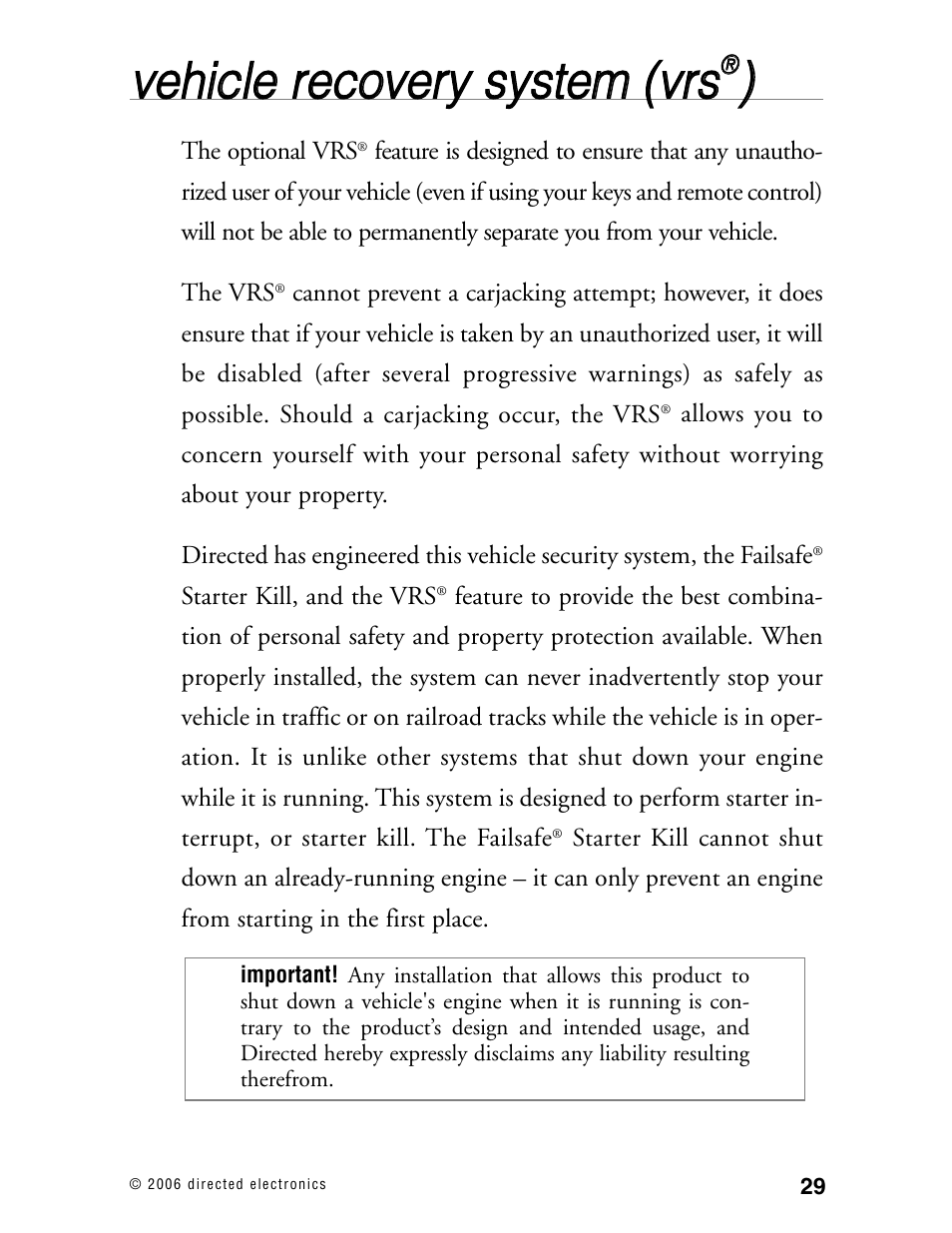 CLIFFORD Matrix 12 User Manual | Page 34 / 47