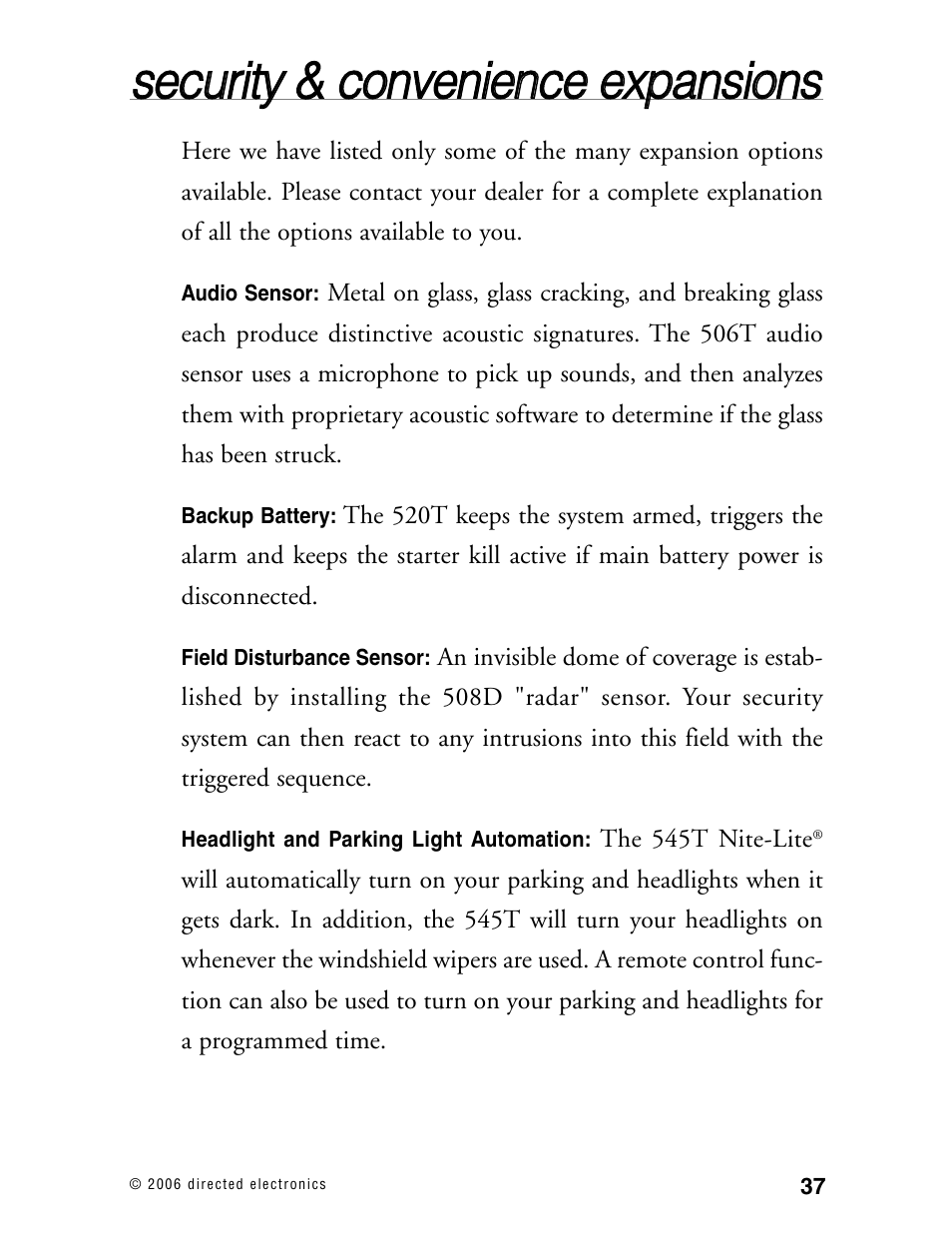 CLIFFORD Matrix 12 User Manual | Page 42 / 47
