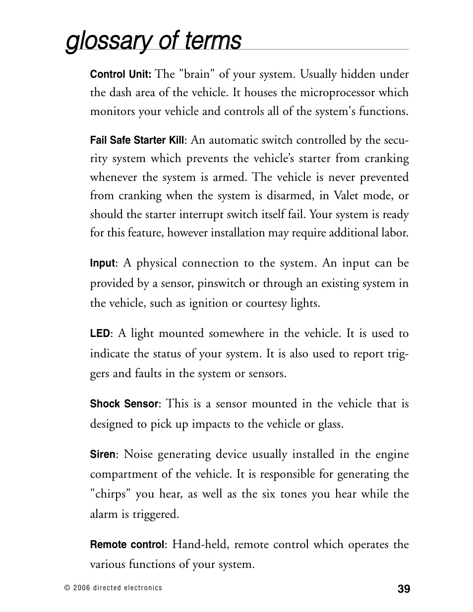 CLIFFORD Matrix 12 User Manual | Page 44 / 47