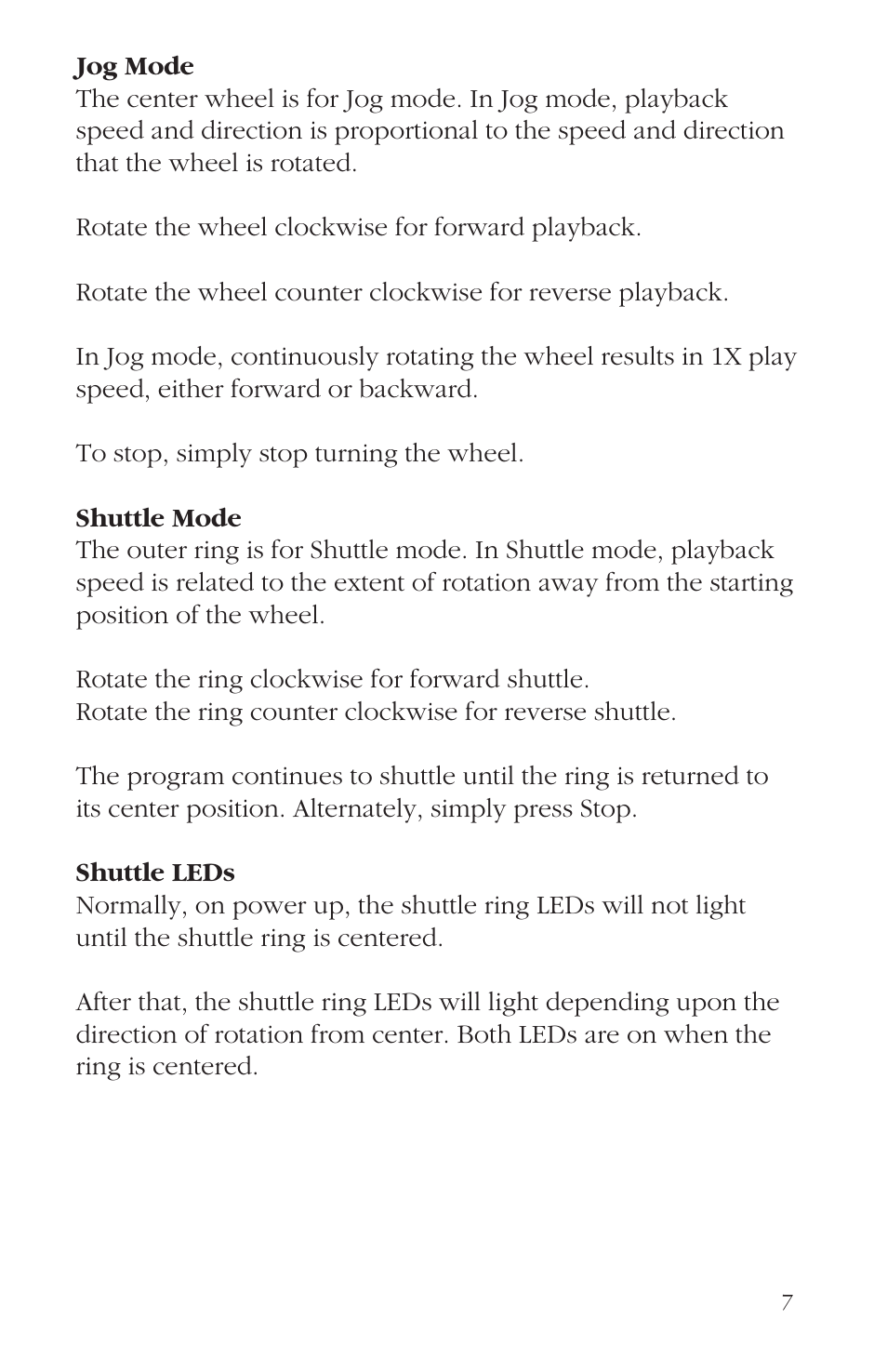 JLCooper MCS3 MIDI User Manual | Page 7 / 12