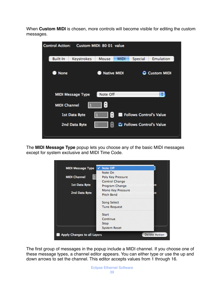 JLCooper Eclipse Ethernet 2.6 for OSX User Manual | Page 42 / 134