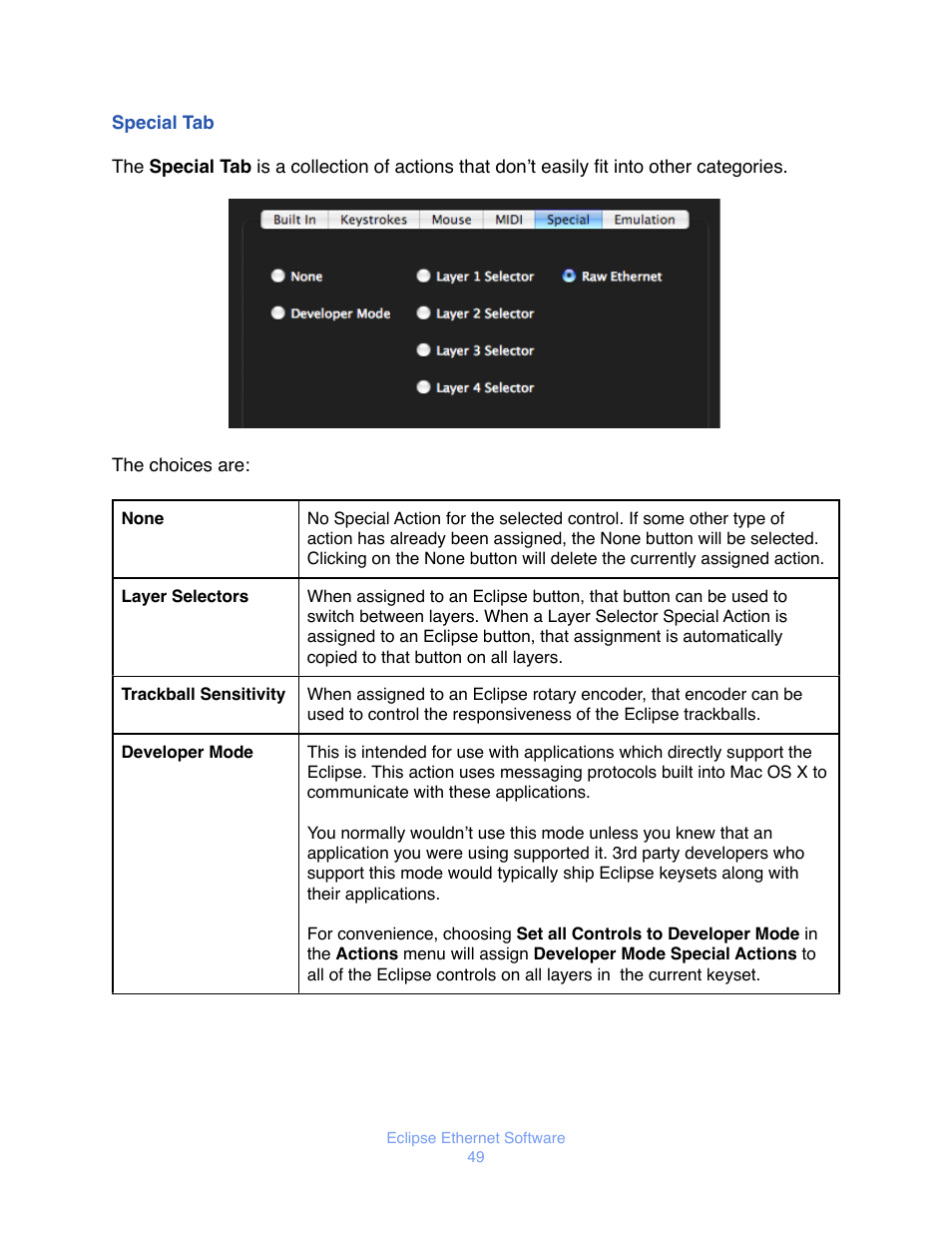 Pecial | JLCooper Eclipse Ethernet 2.6 for OSX User Manual | Page 52 / 134