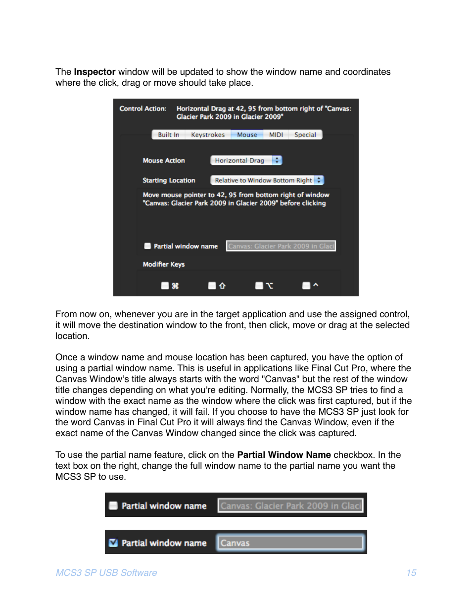 JLCooper MCS3 SP USB for OSX User Manual | Page 17 / 43