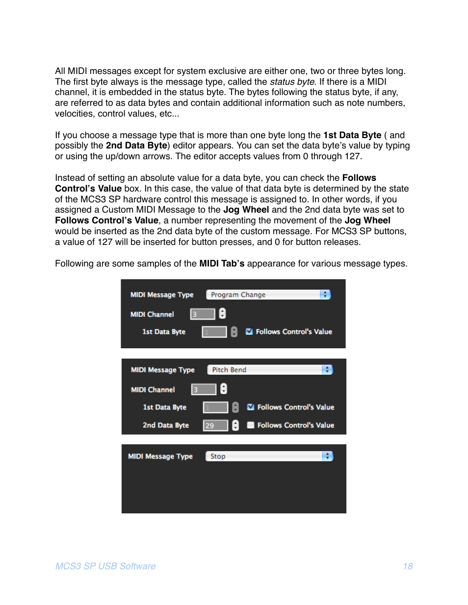 JLCooper MCS3 SP USB for OSX User Manual | Page 20 / 43