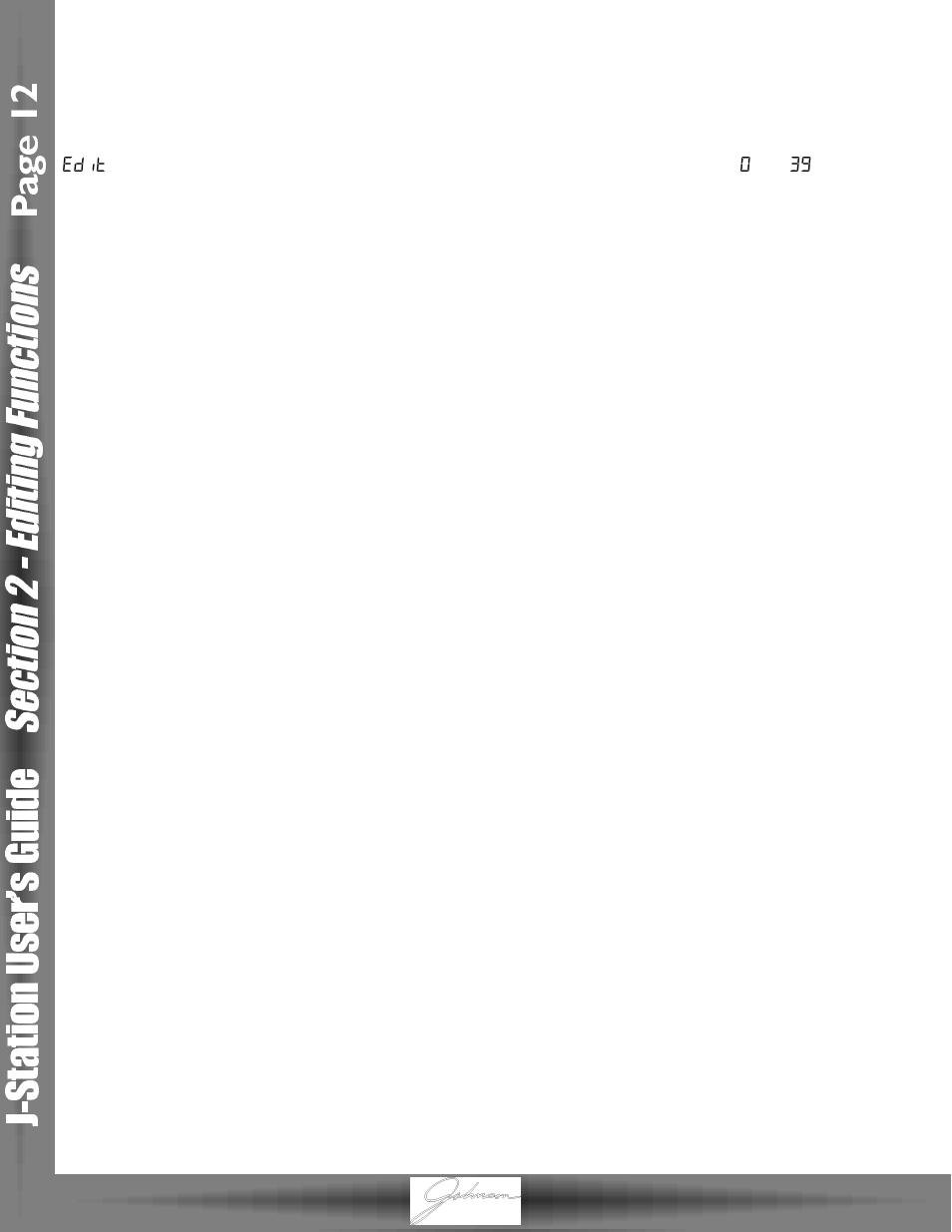 Deep level editing | Johnson Amplification J-STATION User Manual | Page 17 / 39