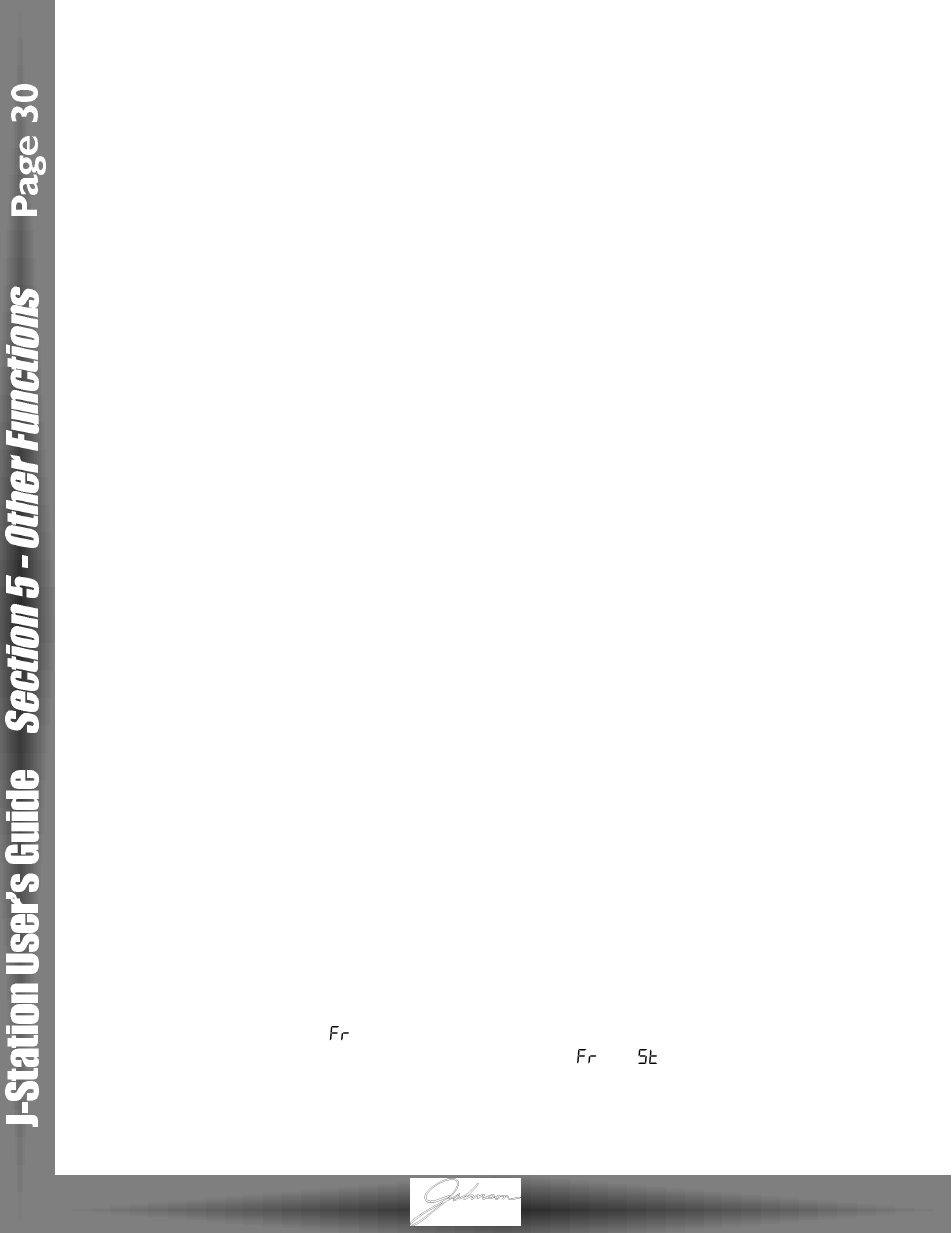 Continuous control (cc), Factory reset | Johnson Amplification J-STATION User Manual | Page 35 / 39