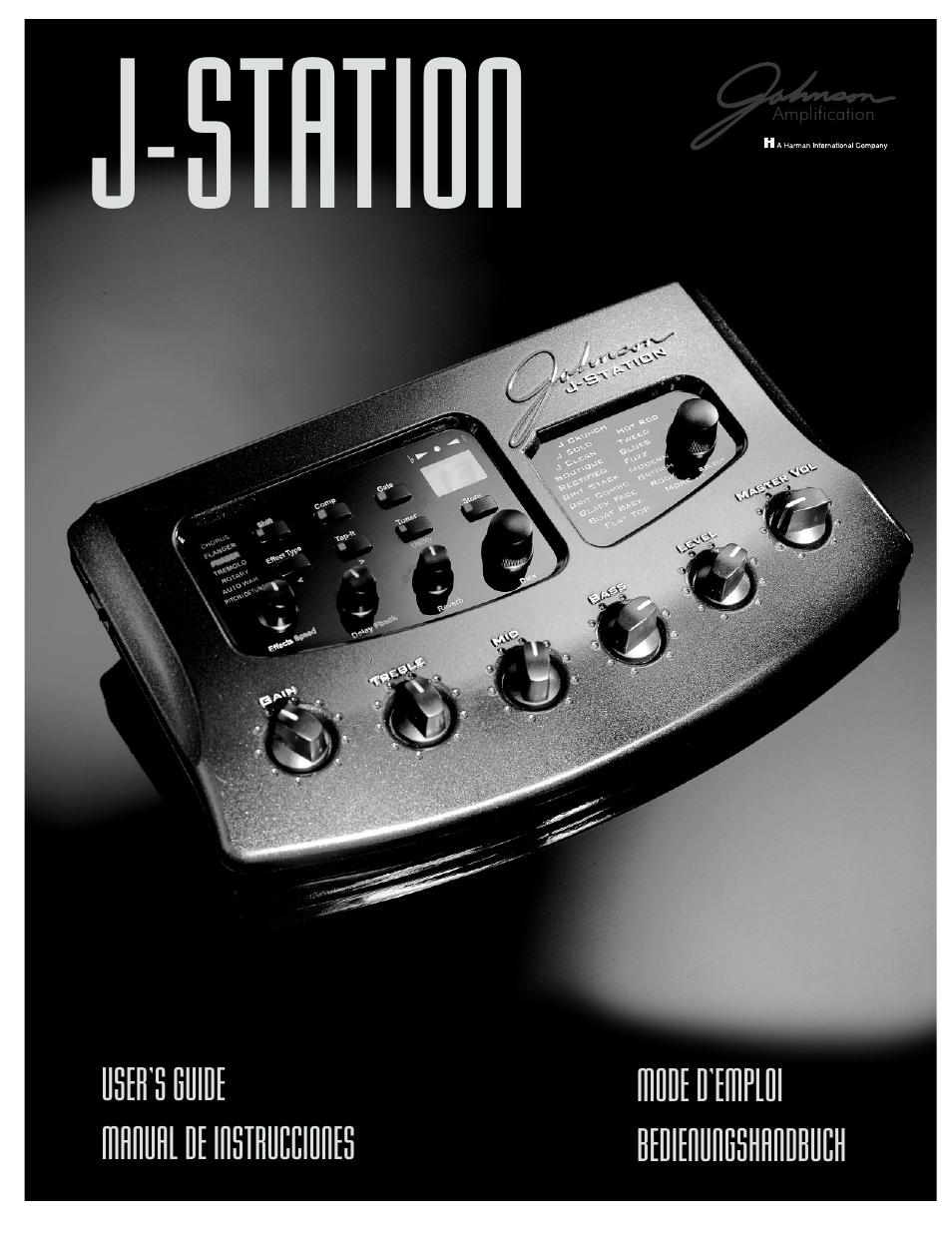Johnson Amplification J-STATION User Manual | 76 pages