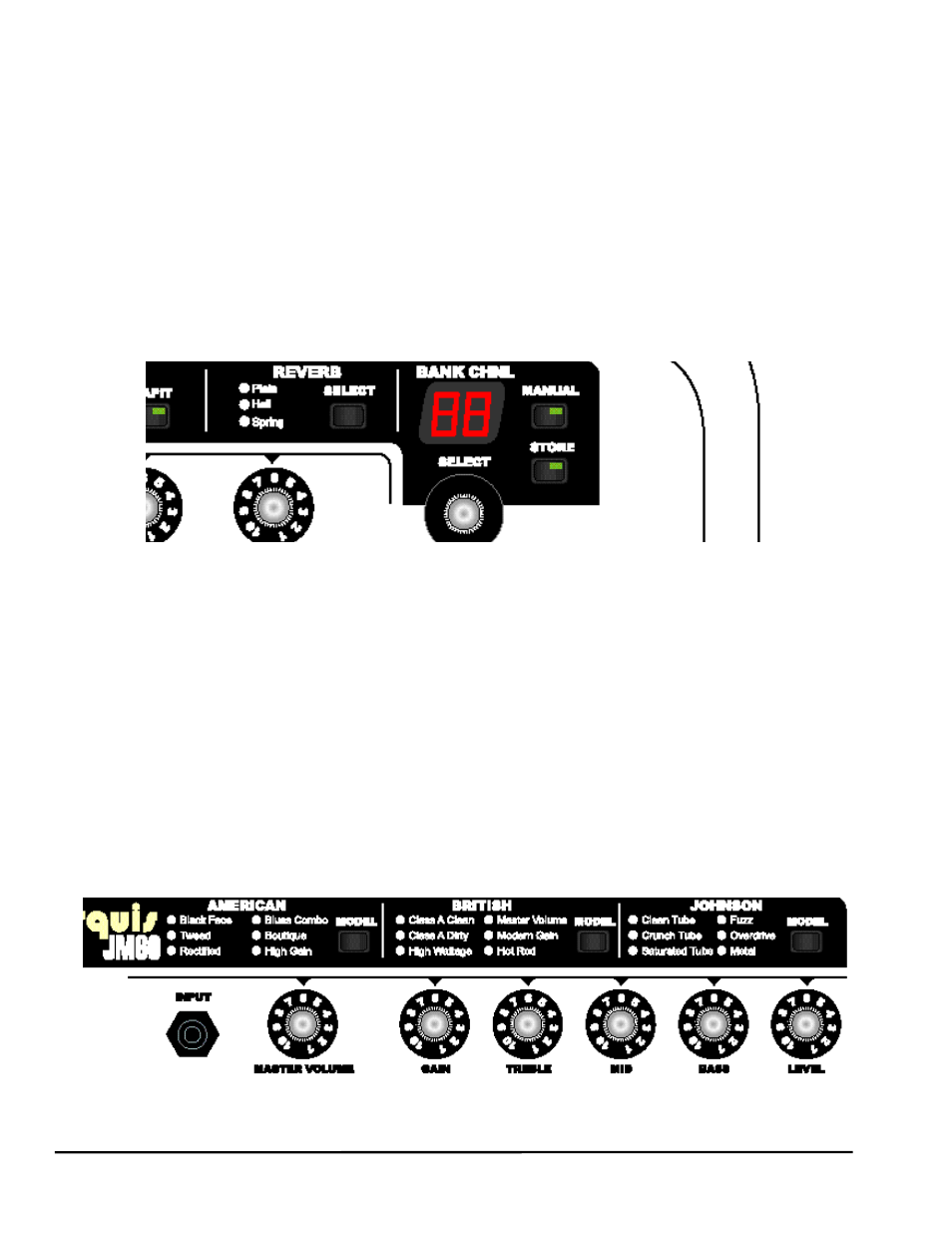 Editing a preset | Johnson Amplification JM60 User Manual | Page 14 / 31