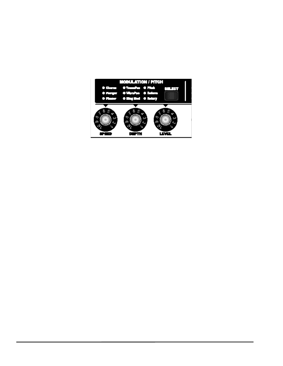 Jm120 mod/pitch effects group | Johnson Amplification JM60 User Manual | Page 18 / 31