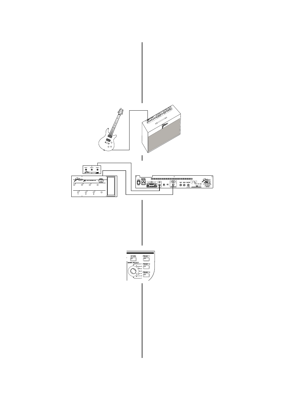 Quick start, Inicio rápido | Johnson Amplification JT50 User Manual | Page 6 / 20