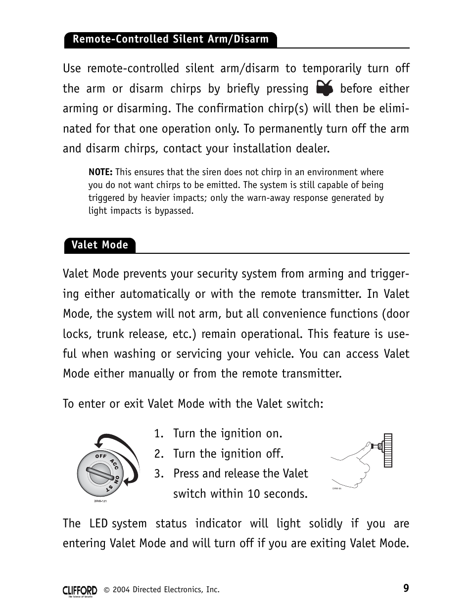 CLIFFORD 980074 SERIES 11CX User Manual | Page 14 / 23