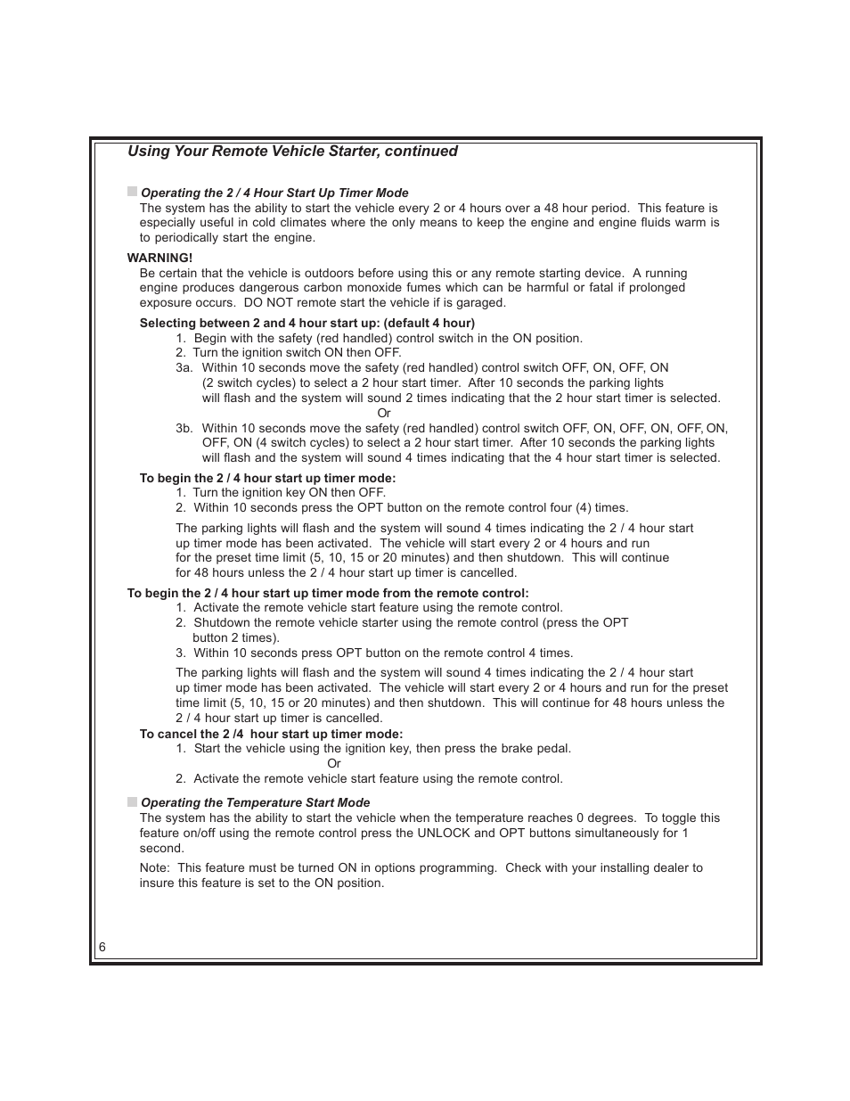 Code Alarm CA-670 User Manual | Page 6 / 14