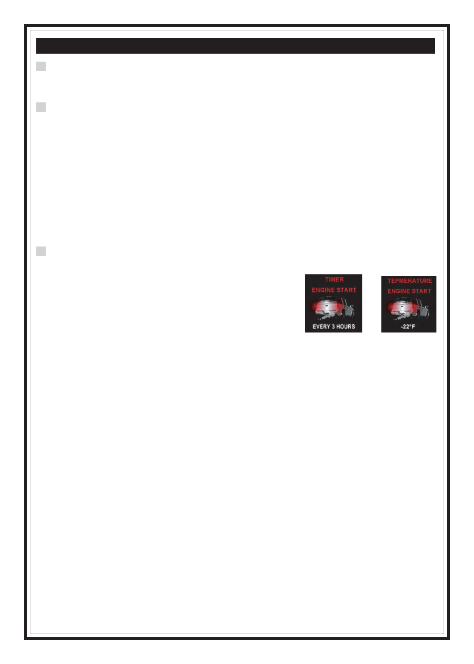 Using your remote vehicle starter, continued, Preheating or precooling the vehicle’s interior, Operating the 1 / 2 / 3 hour start up timer mode | Using the “quick-stop” feature | Code Alarm SRT 9000 User Manual | Page 17 / 26