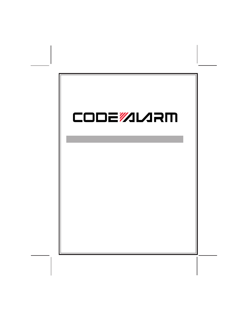 Code Alarm CA 440TW User Manual | 5 pages