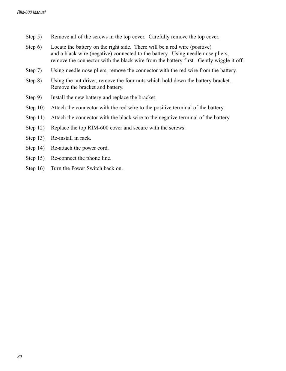 Chatsworth Products RIM-600 User Manual | Page 30 / 84