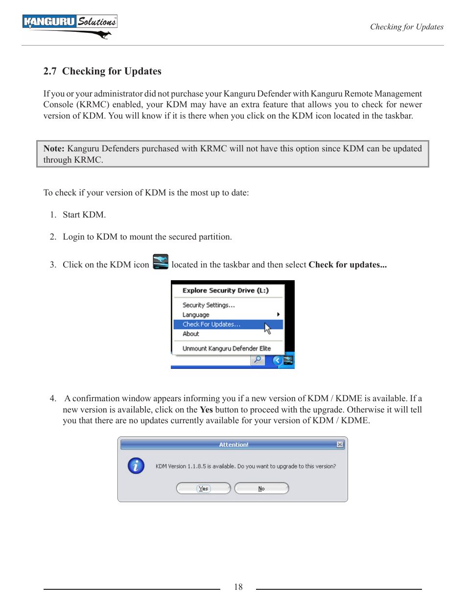 Kanguru Defender User Manual | Page 18 / 22