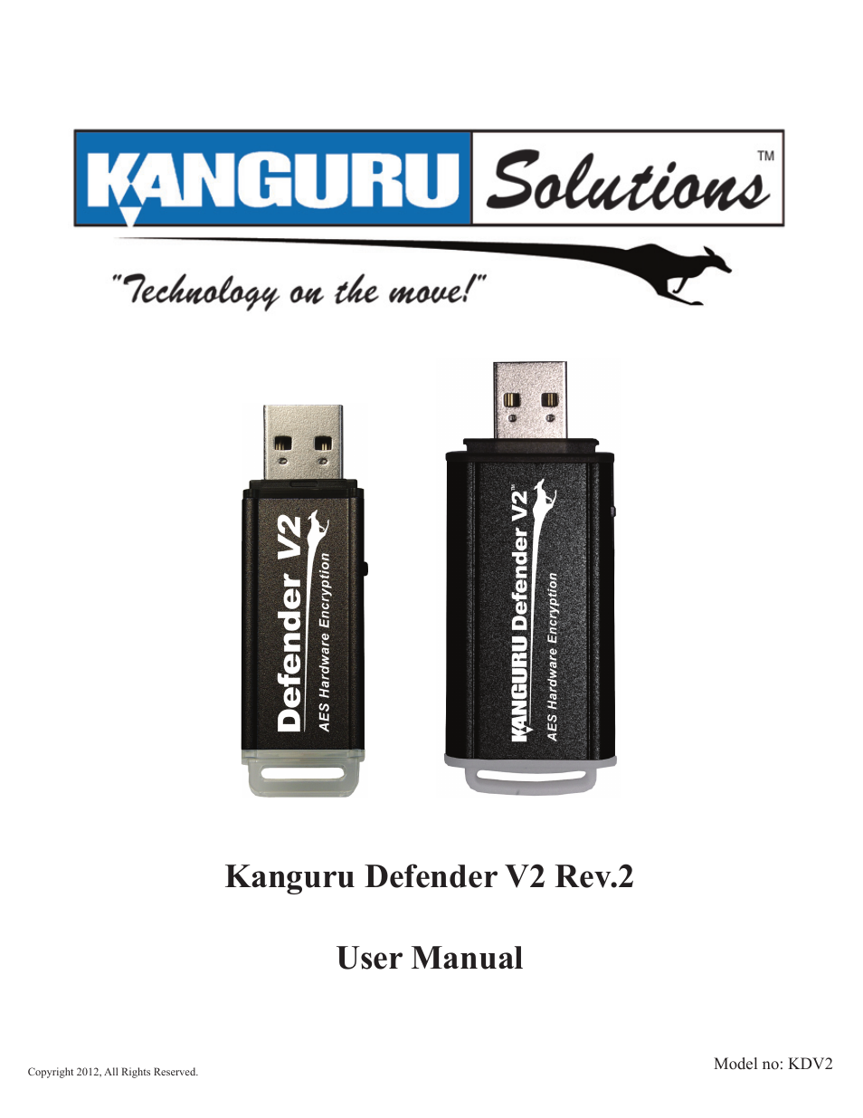 Kanguru Defender V2 User Manual | 30 pages