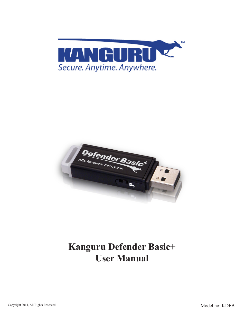 Kanguru Defender Basic+ User Manual | 33 pages
