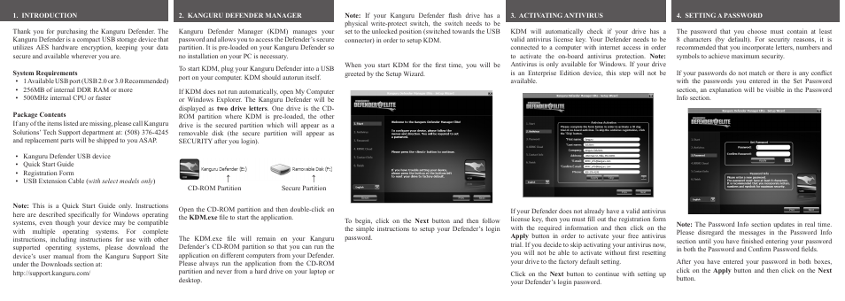 Kanguru Defender Basic+ Quick Start User Manual | Page 2 / 2