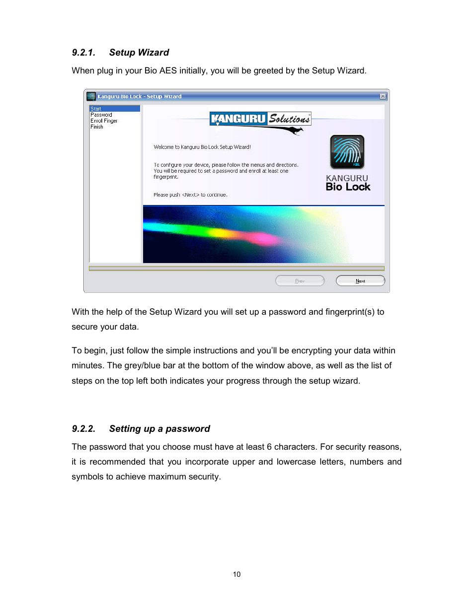 Kanguru Bio AES User Manual | Page 11 / 22