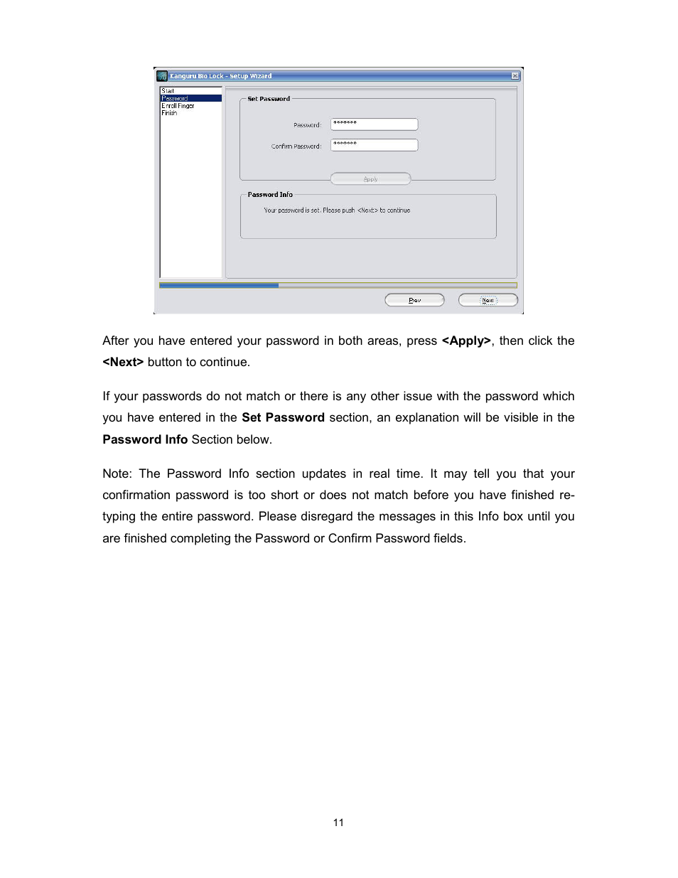 Kanguru Bio AES User Manual | Page 12 / 22