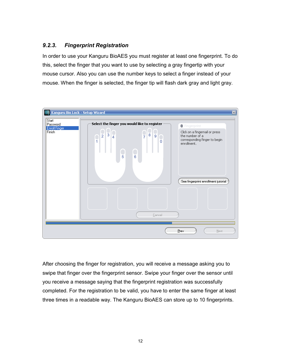 Kanguru Bio AES User Manual | Page 13 / 22