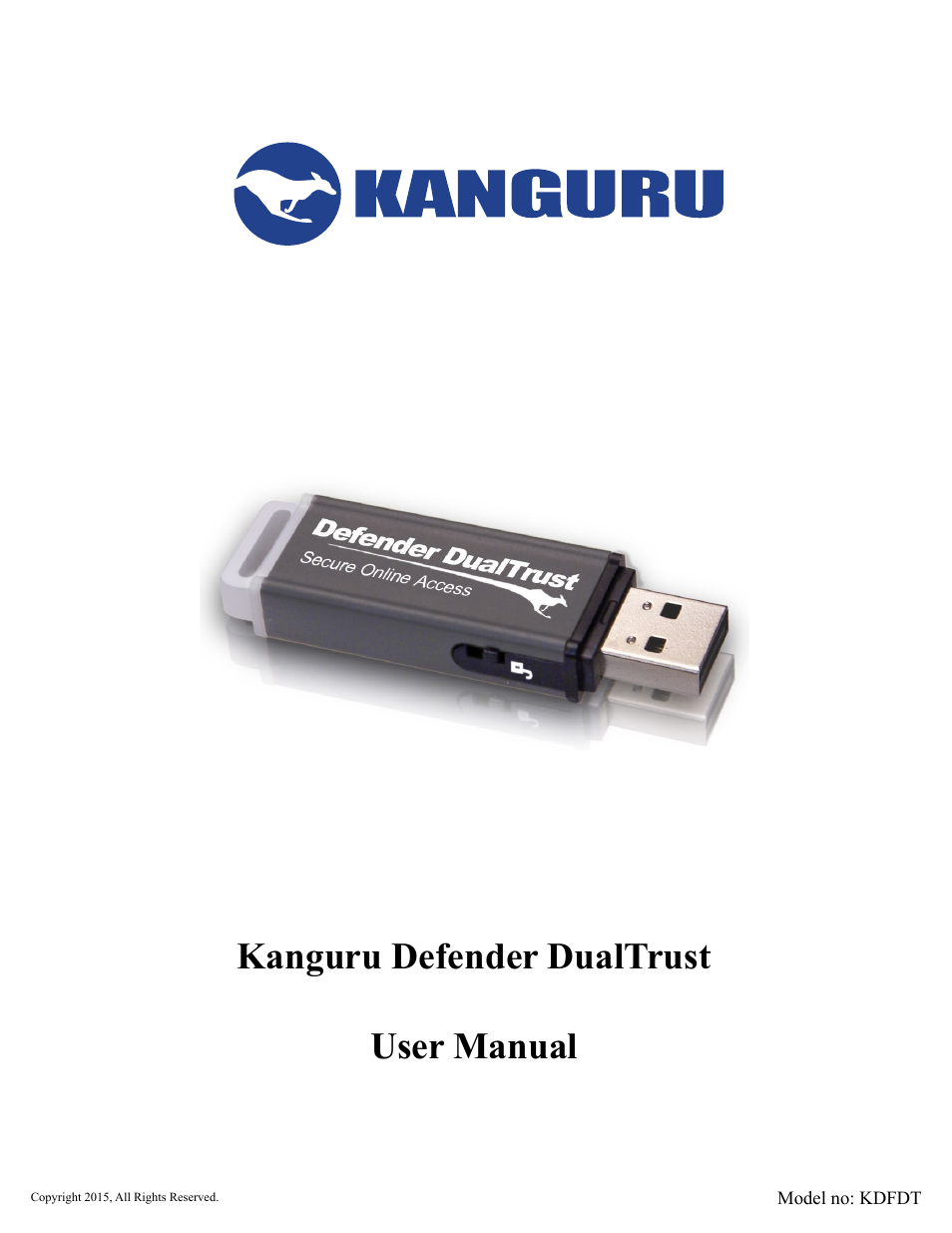 Kanguru DualTrust User Manual | 25 pages