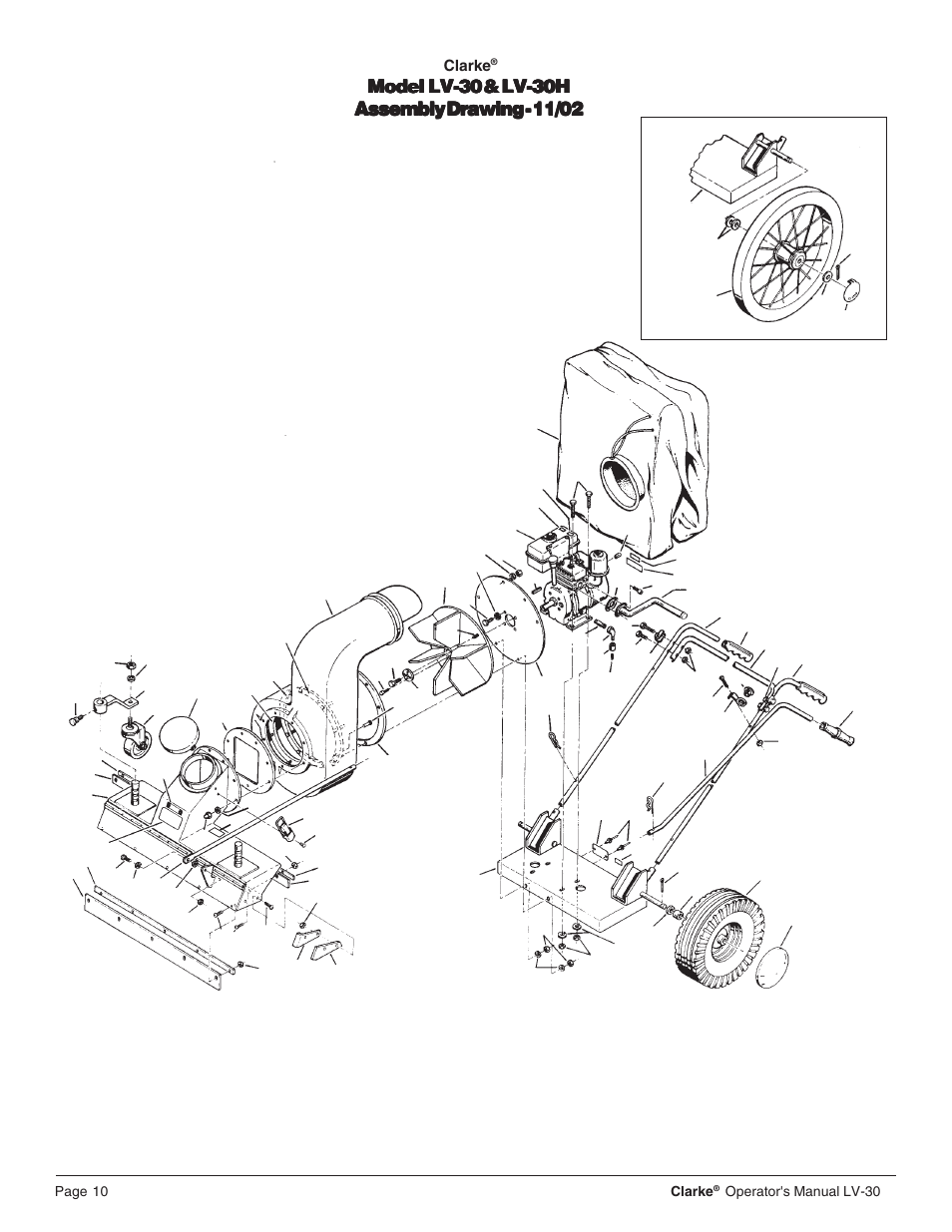 Model lv-30 & lv-30h | Clarke LV-30H User Manual | Page 10 / 14