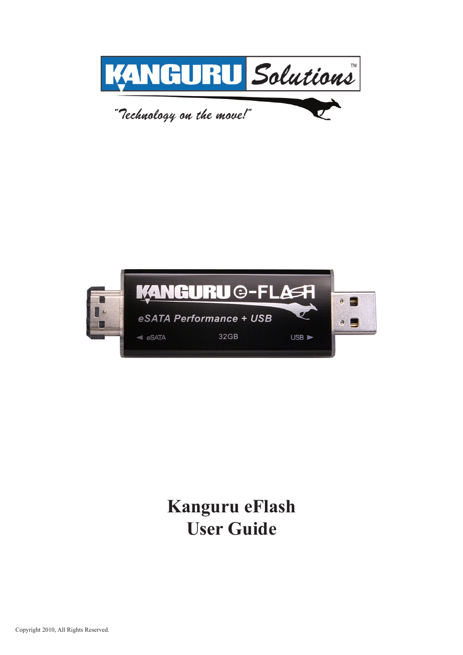 Kanguru e-Flash User Manual | 22 pages