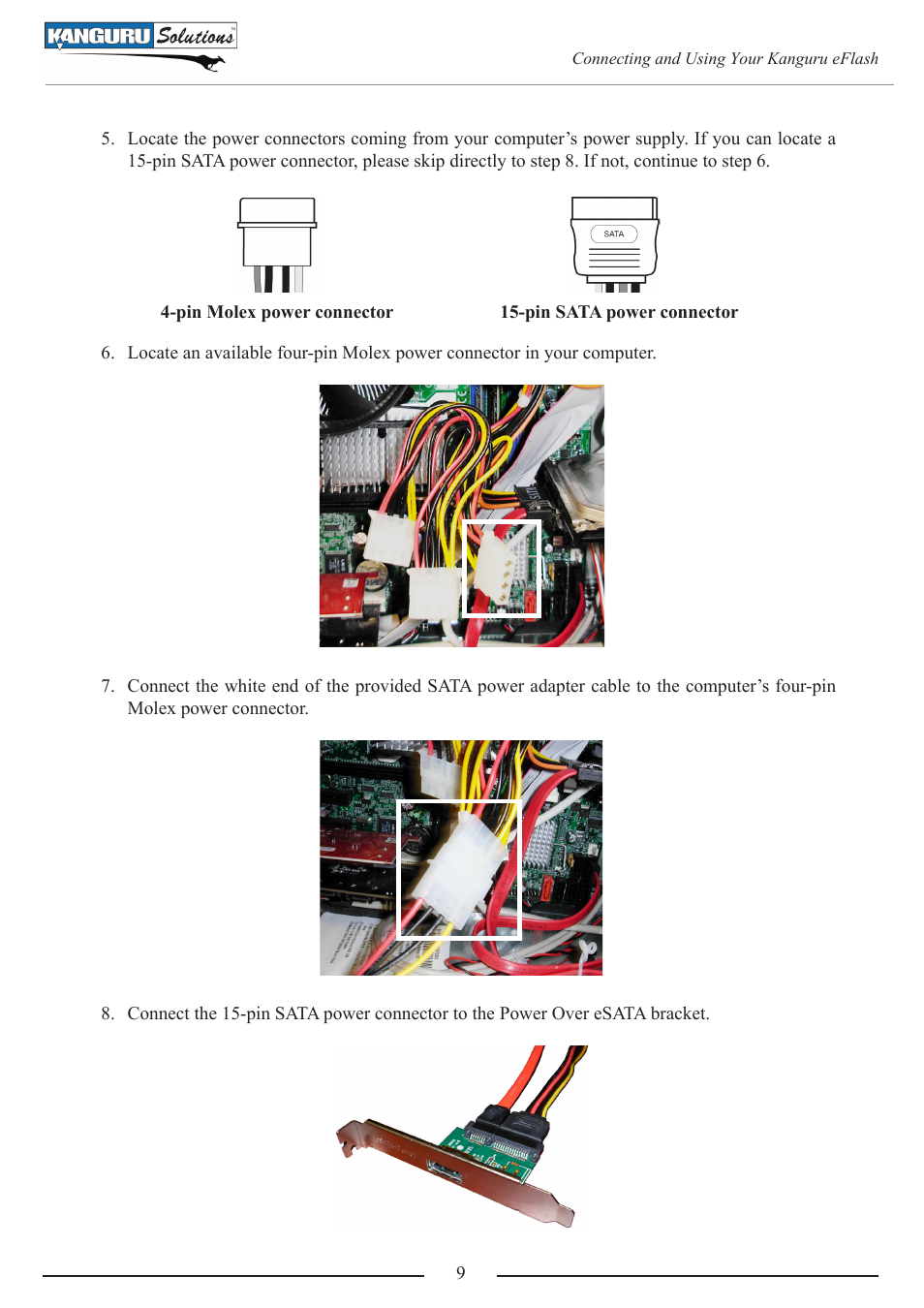 Kanguru e-Flash User Manual | Page 9 / 22