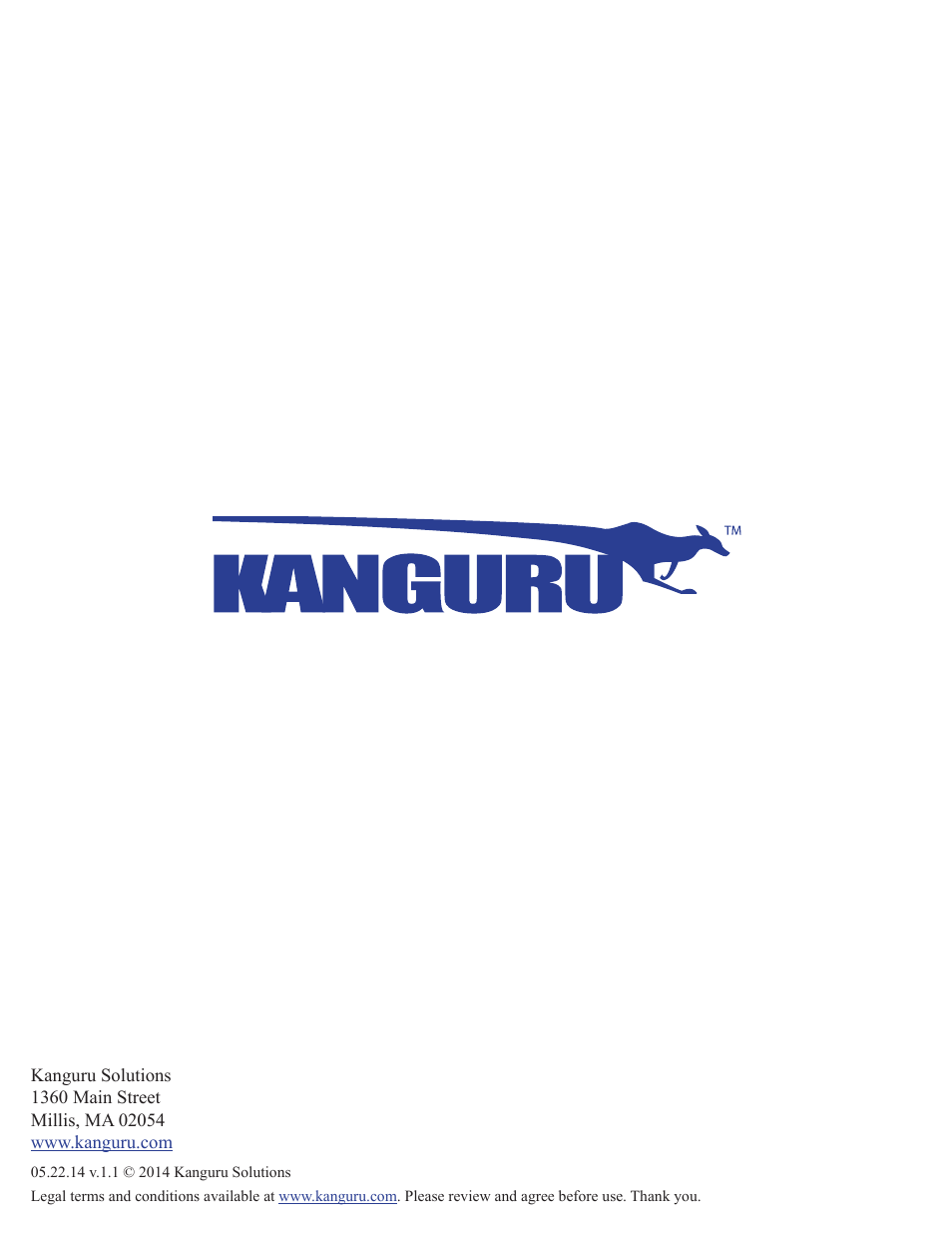 Kanguru Flash Blu3 User Manual | Page 12 / 12