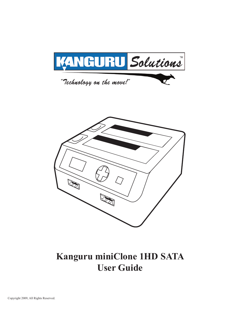 Kanguru Mini Clone User Manual | 49 pages
