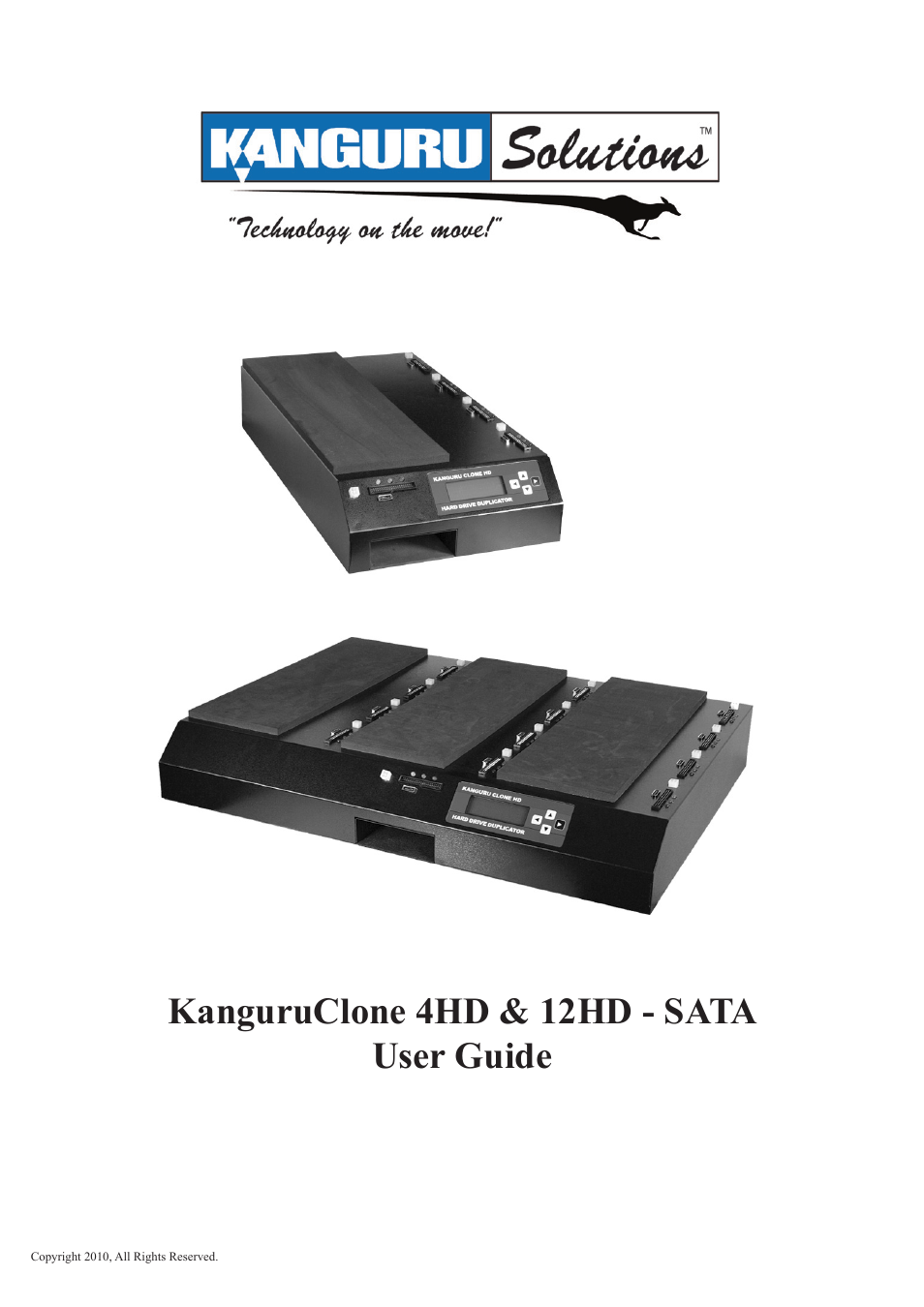 Kanguru 4HD SATA User Manual | 57 pages