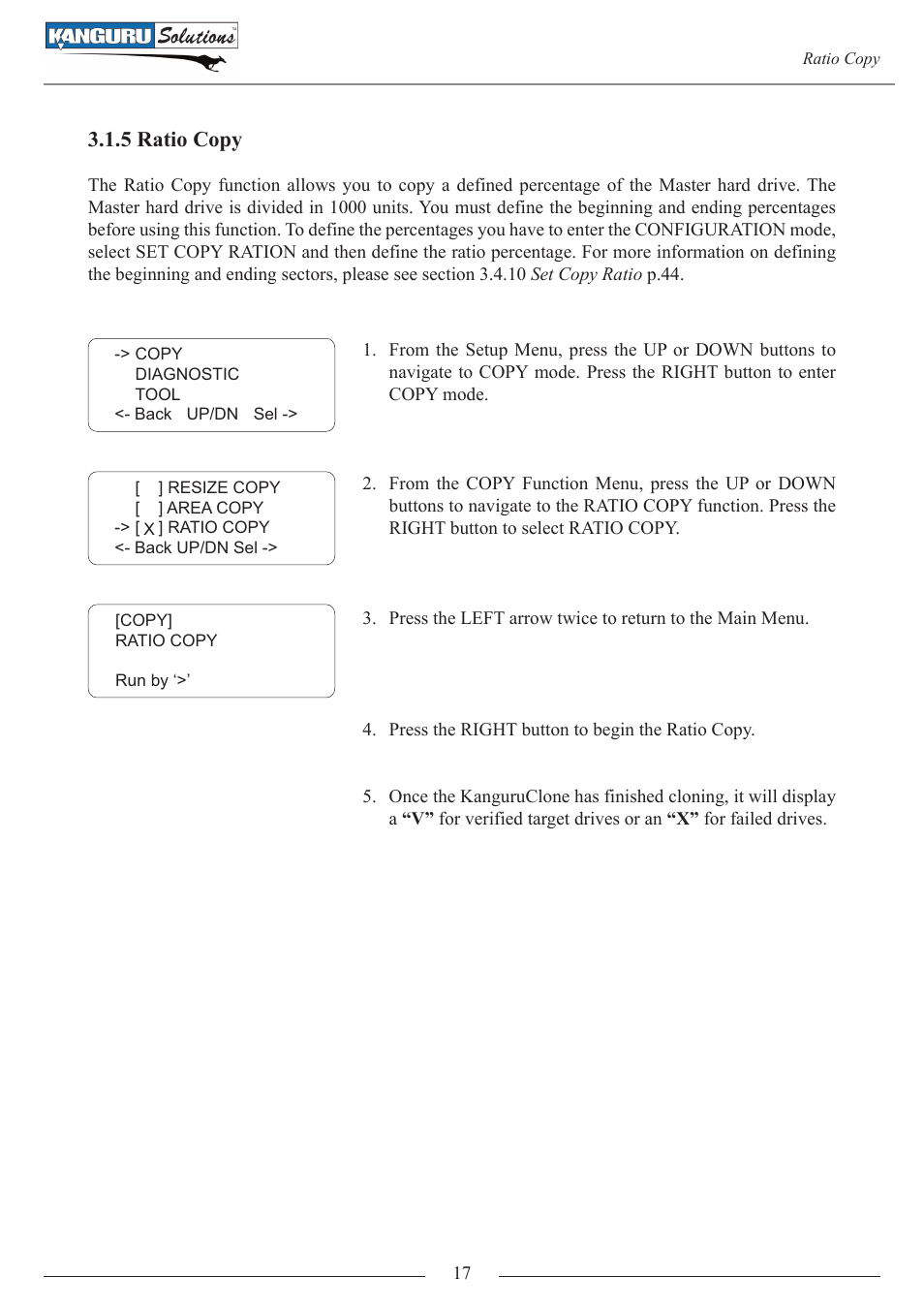 5 ratio copy | Kanguru 4HD SATA User Manual | Page 17 / 57