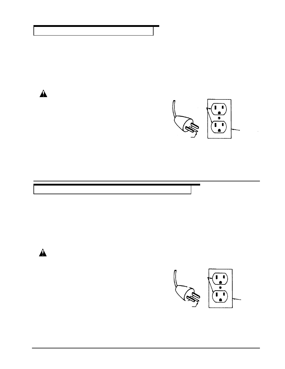 Grounding instructions 120 volt machines, Warning, Aviso | Clarke NapSac User Manual | Page 11 / 22