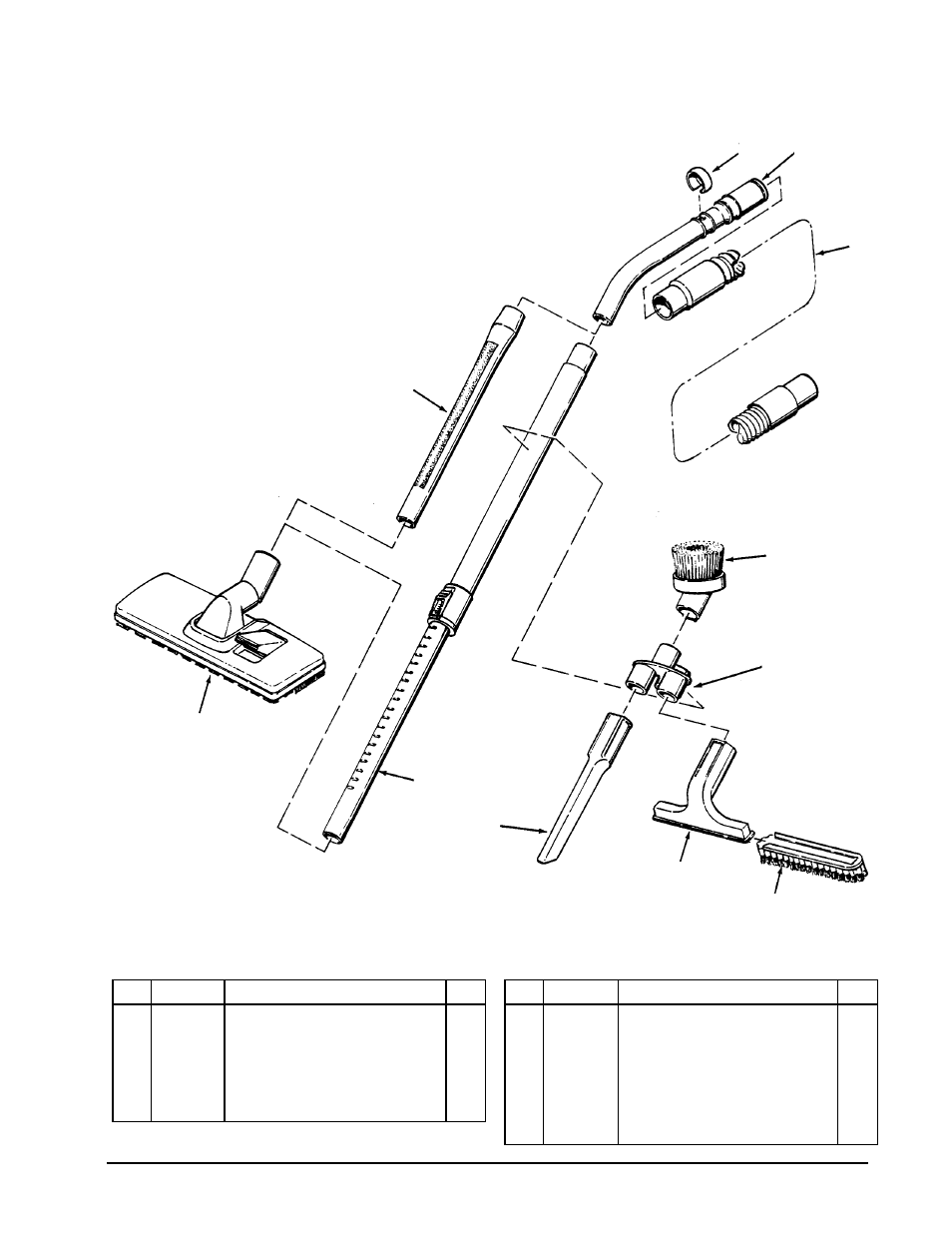 1¼" wand and tool kit | Clarke NapSac User Manual | Page 17 / 22