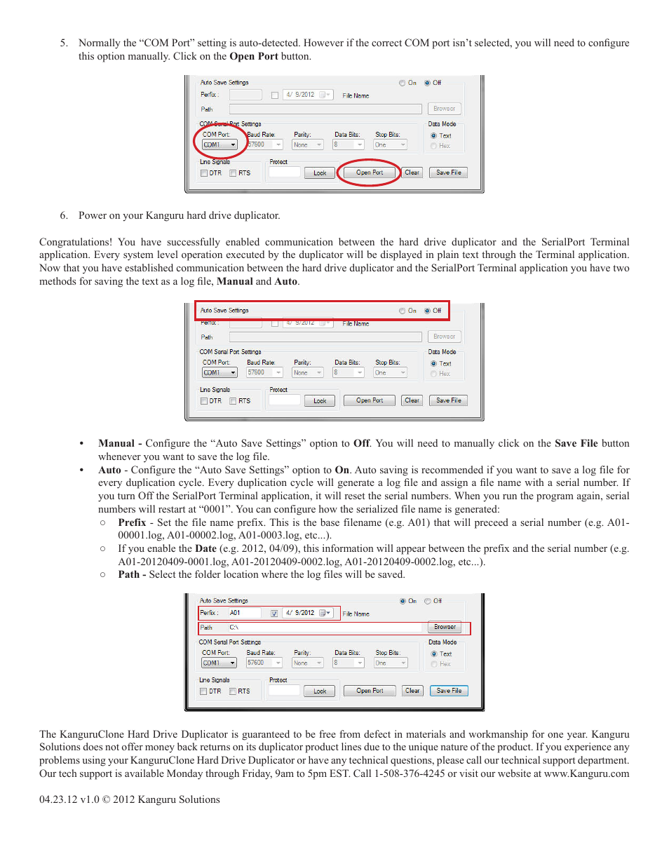 Kanguru Clone Hard Drive Duplicator User Manual | Page 2 / 2