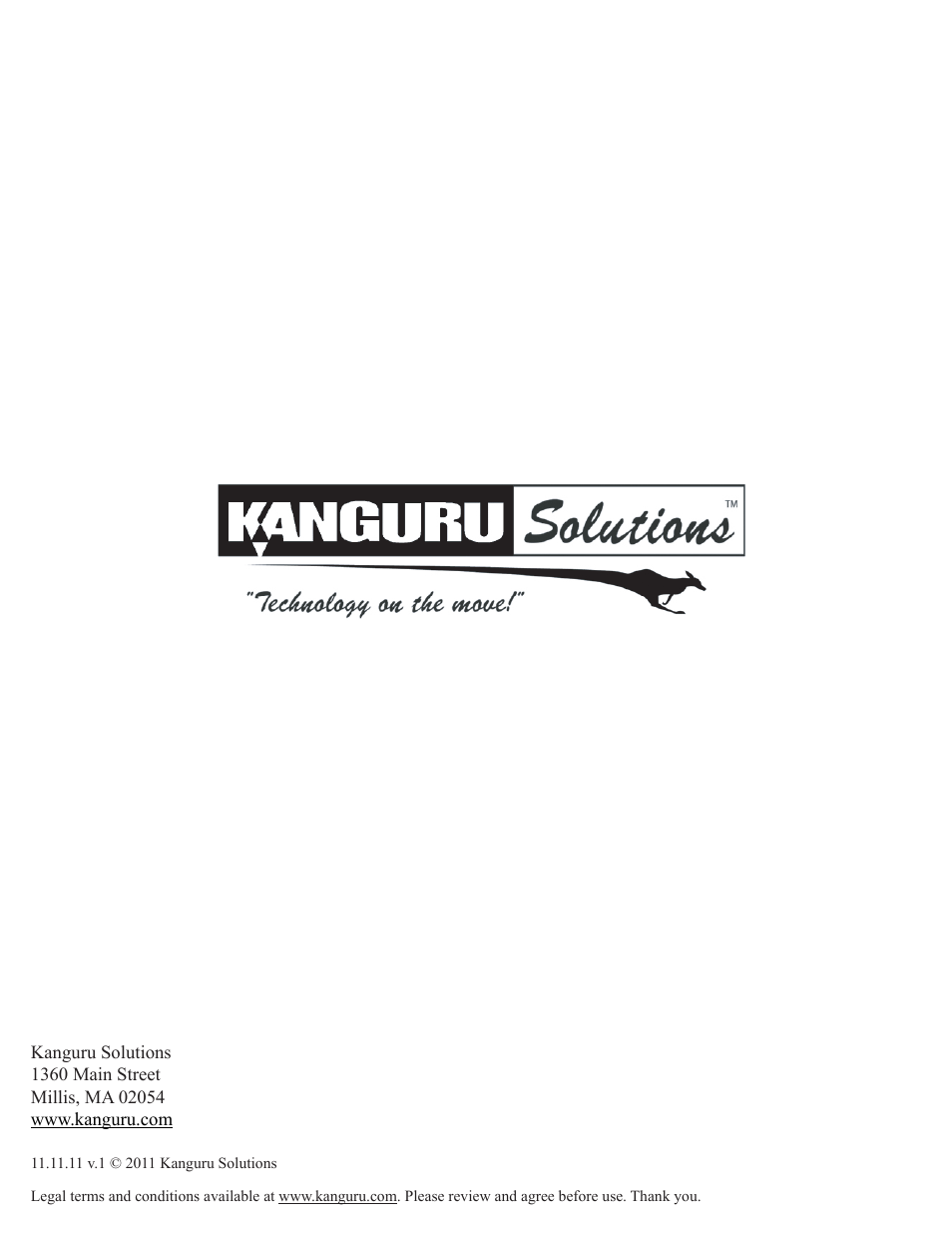 Kanguru Mobile Clone 1HD Duplicator User Manual | Page 34 / 34