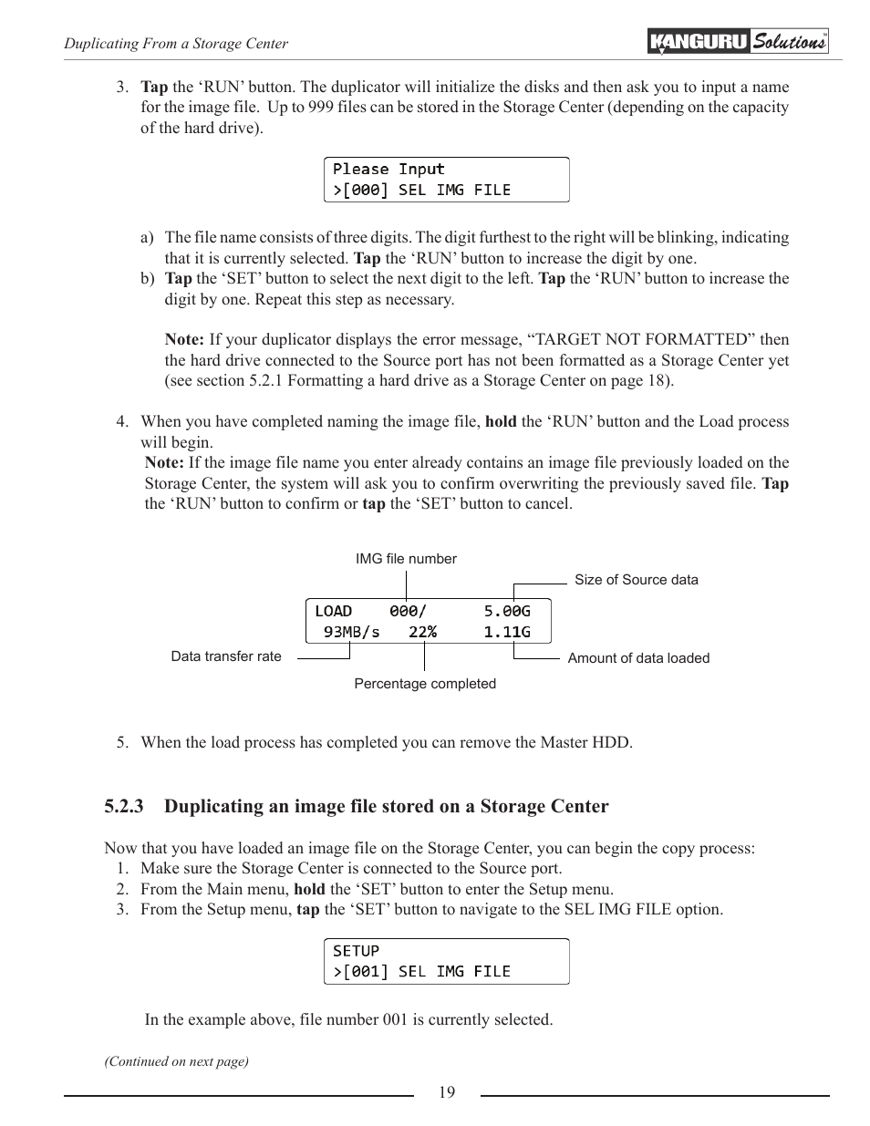Kanguru 5HD-SATA User Manual | Page 19 / 44