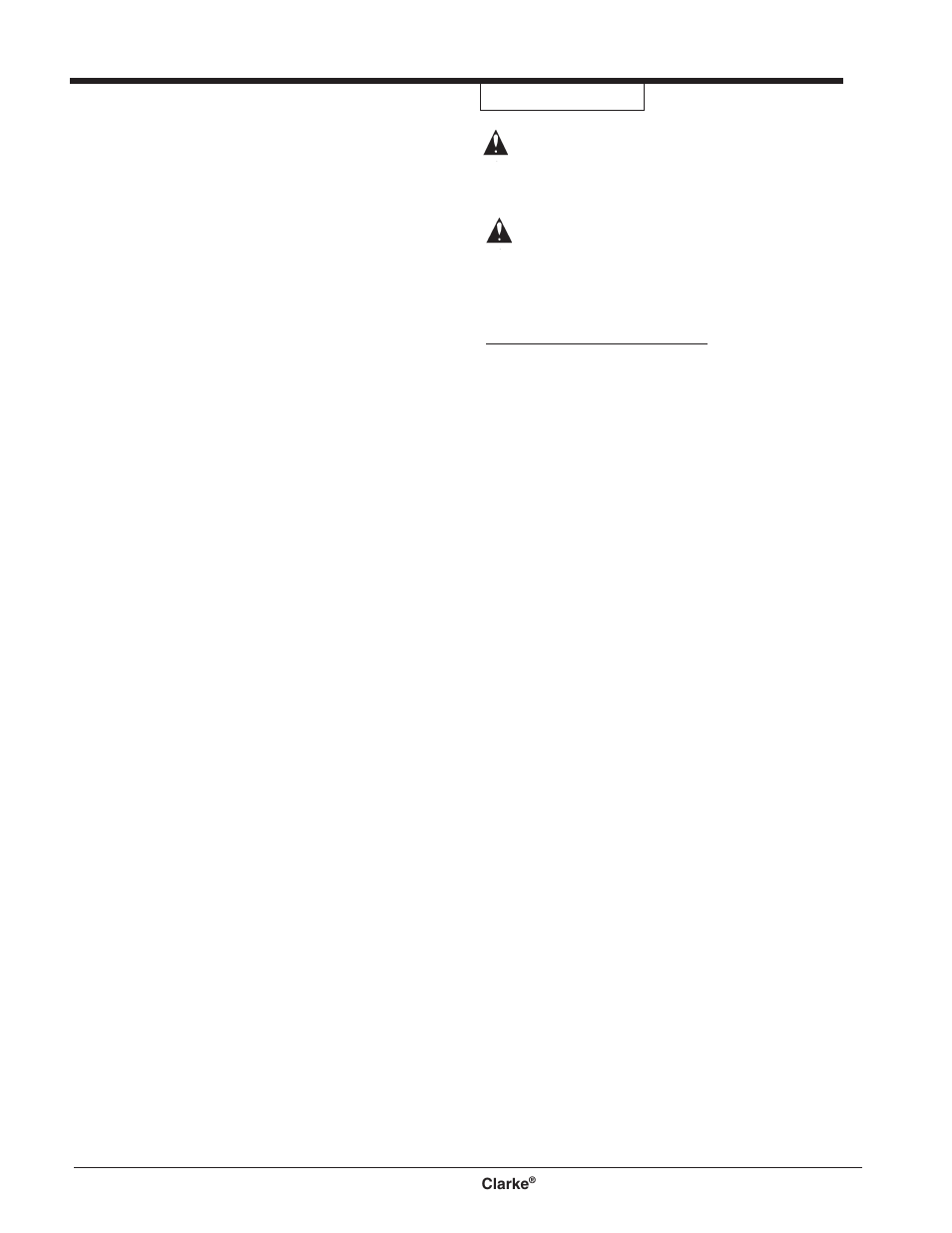 Clarke BEXT 300HV User Manual | Page 11 / 27