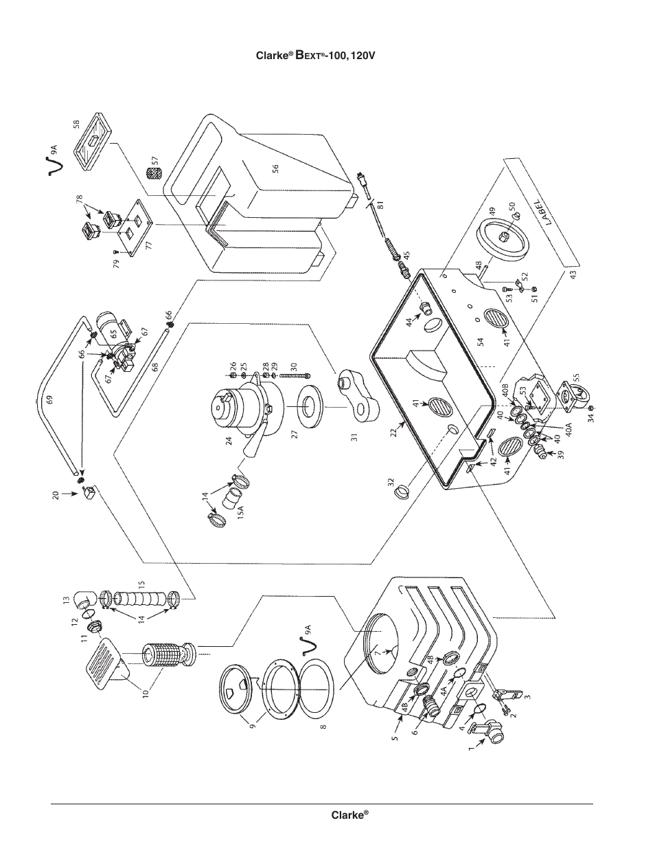 Clarke BEXT 300HV User Manual | Page 16 / 27